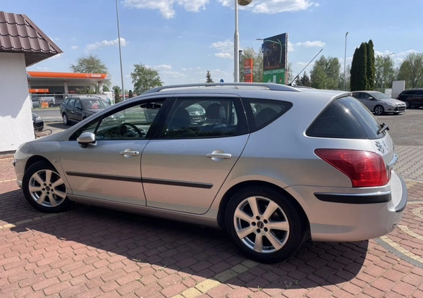 Peugeot 407 cena 13400 przebieg: 212000, rok produkcji 2008 z Piła małe 781